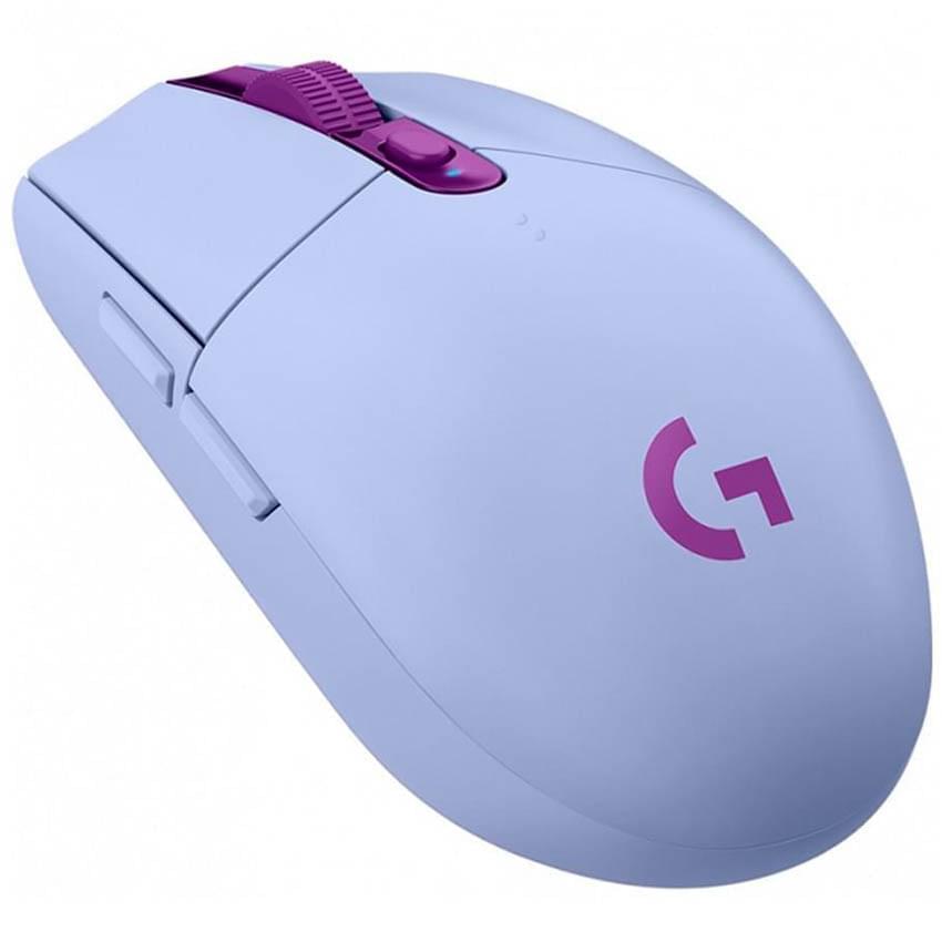 Mouse Logitech G305 Inalambrico 12000 Dpi Lila